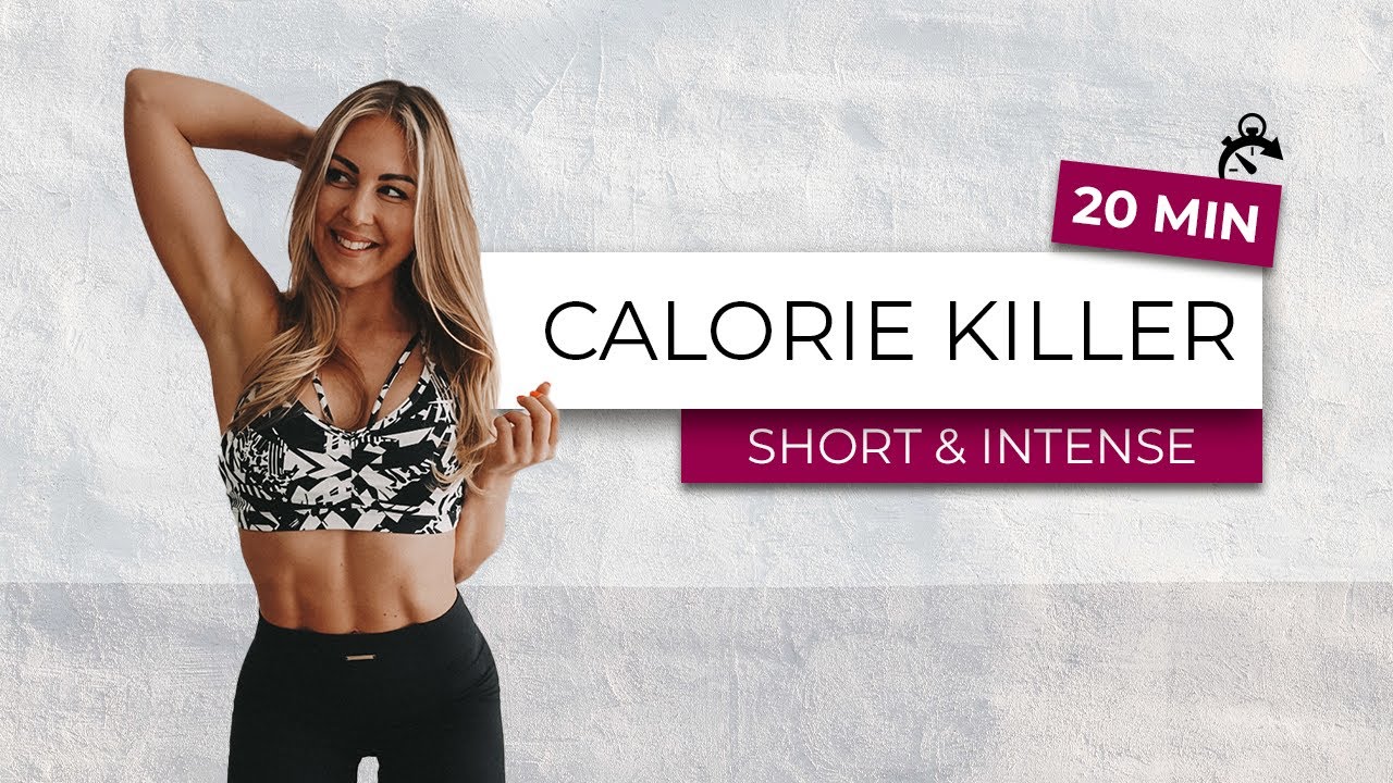 20 MIN CALORIE KILLER - SHORT & SUPER INTENSE ! HIIT / No equipment