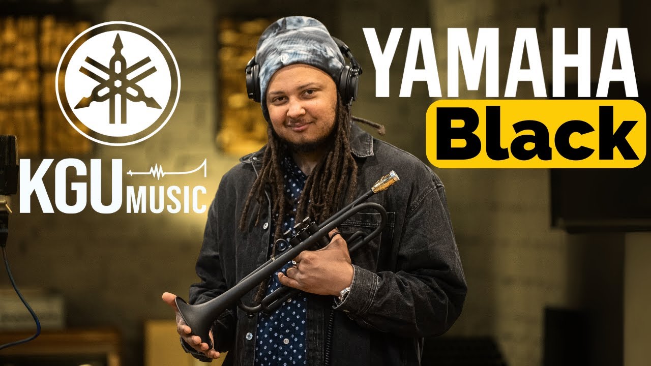 Black Yamaha Trumpet Sound Test | Jazz Performance by KGUmusic