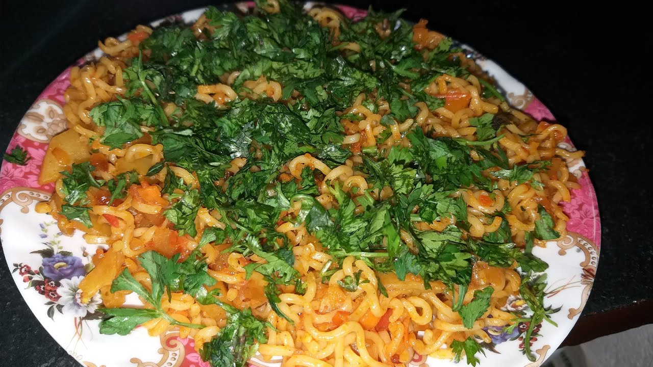 aloo maggi recipe
