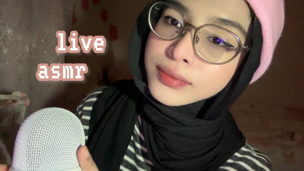 ASMR LIVE 🌷 RELAX AND CHILL WITH ME TONIGHT 💤😴