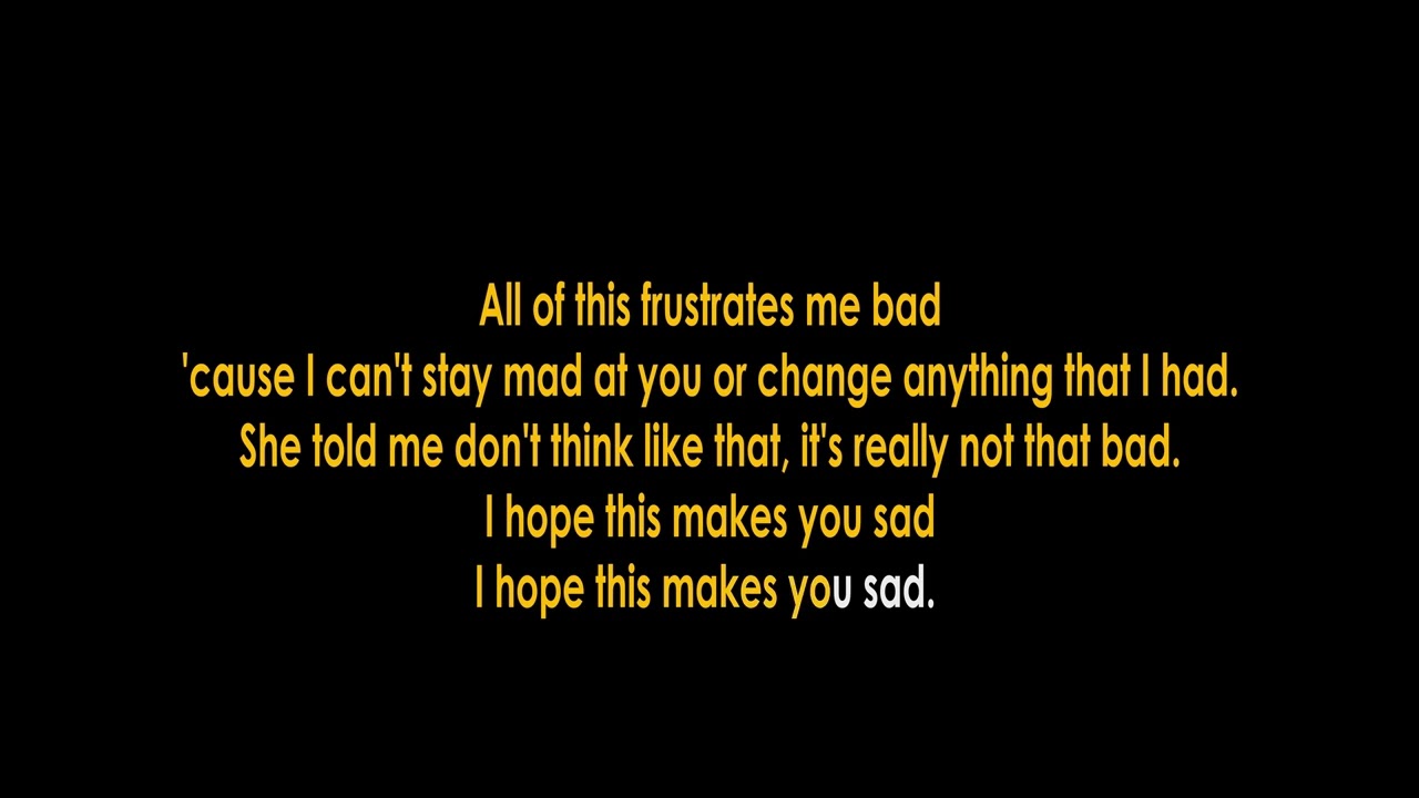 The Story So Far - Navy Blue - Karaoke