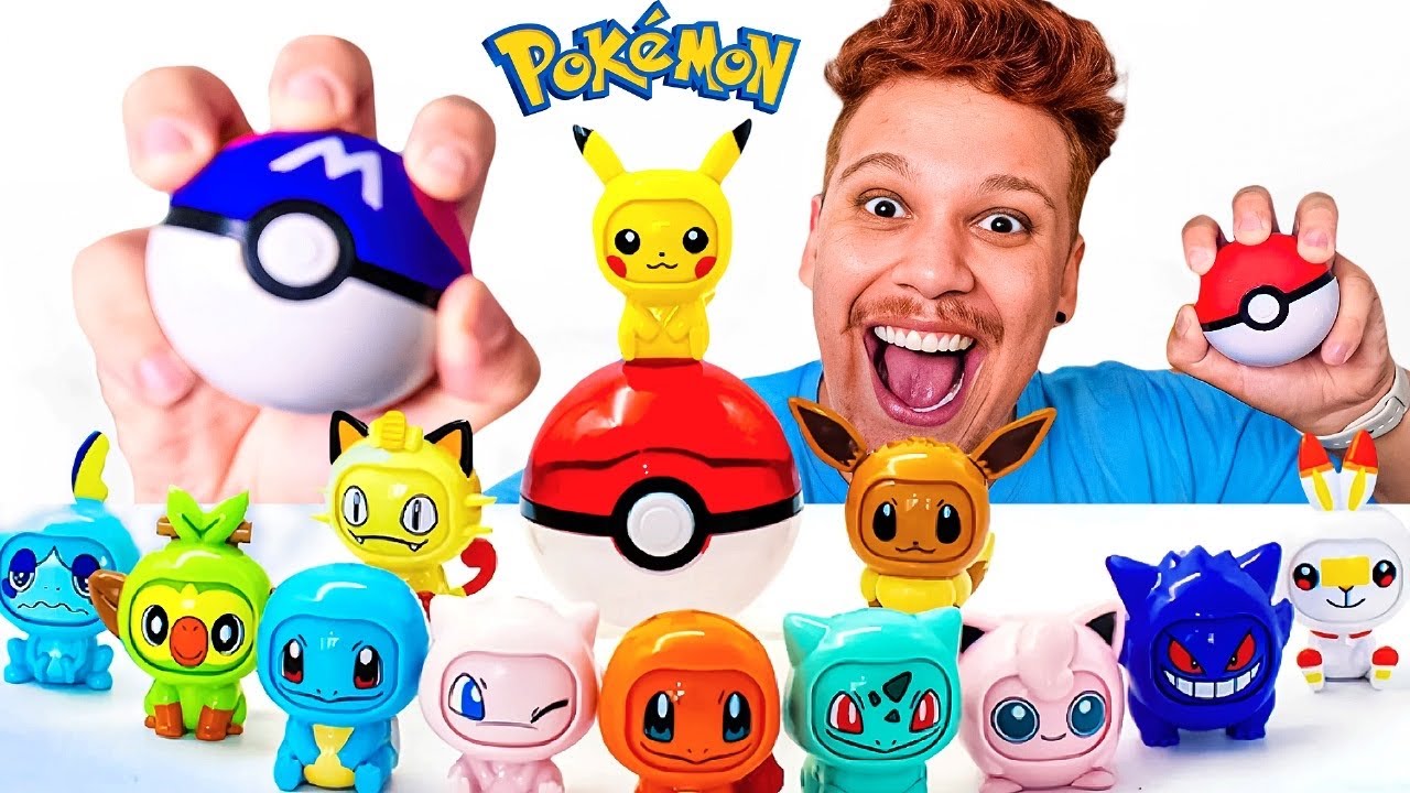 INCR&Iacute;VEL! EU COMPREI POK&Eacute;BOLAS MISTERIOSAS COM POK&Eacute;MONS DE VERDADE DENTRO!