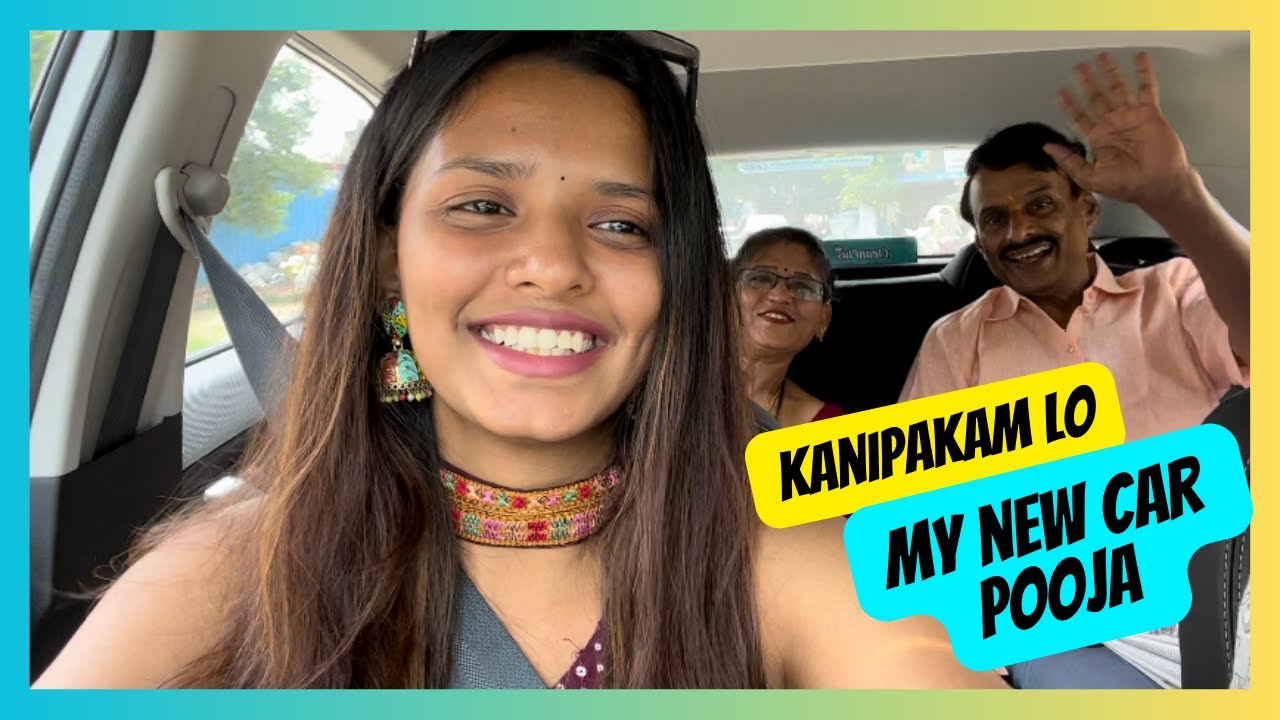 My new car pooja in Kanipakam Temple | Vahana Pooja | Tata Nexon