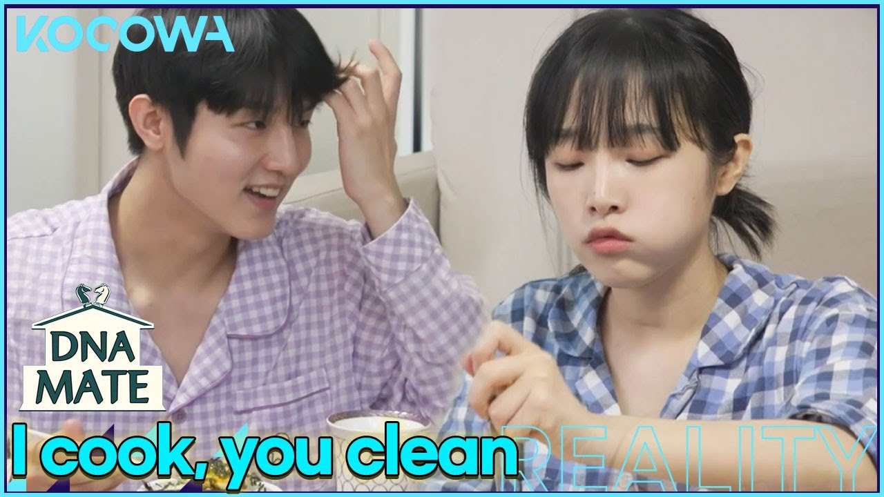 Sung Min prepares food...Ye Na eats it 😂 l DNA Mate Ep 23 [ENG SUB]
