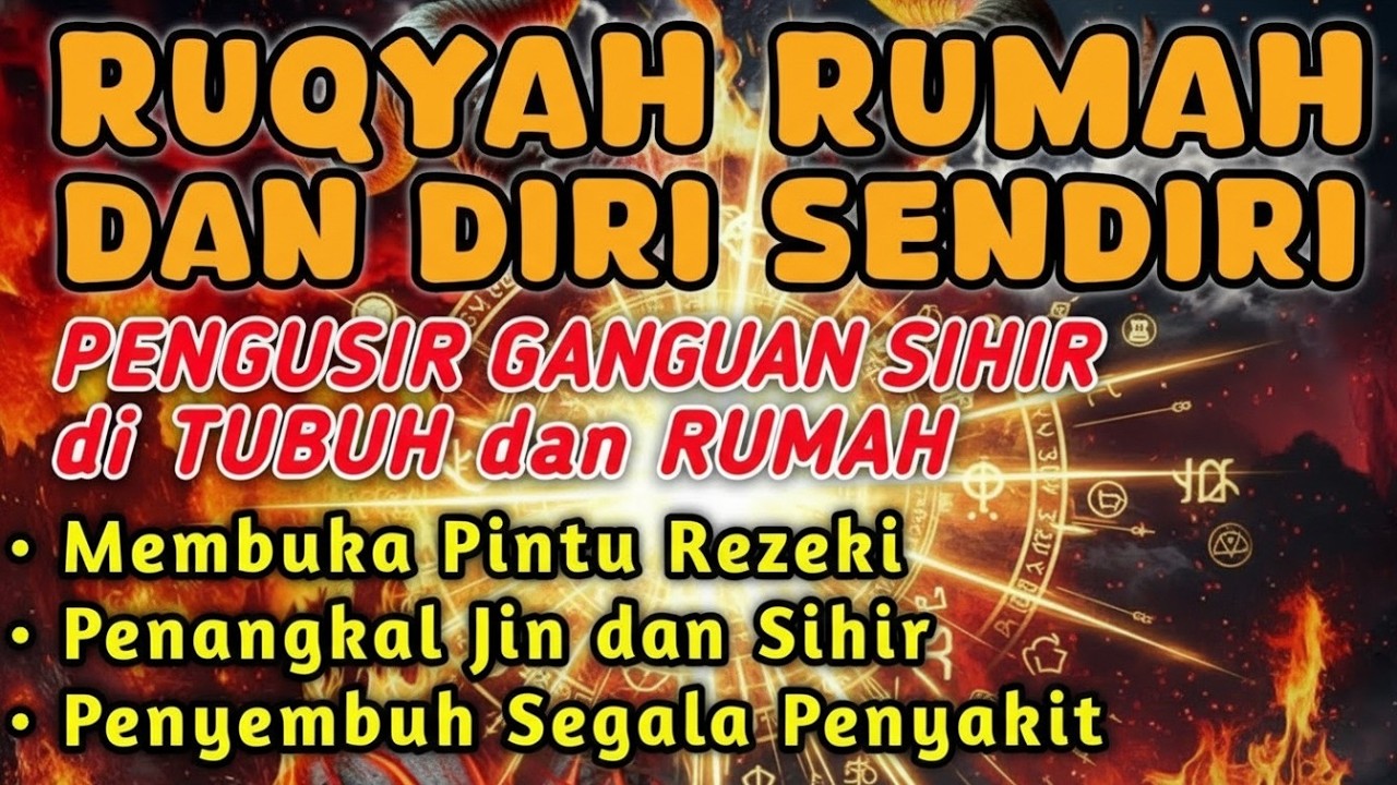 RUQYAH RUMAH DAN DIRI SENDIRI, RUQYAH MERDU PENGUSIR ENERGI NEGATIF | Alaa Aqel