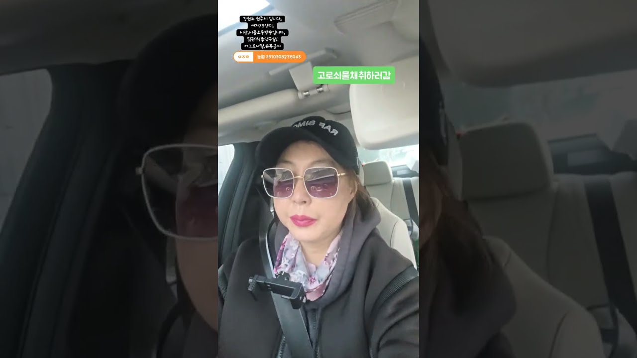 된장언니 라이브 방송