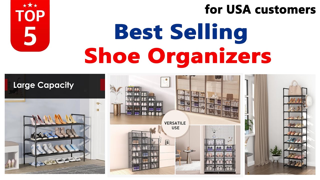 Best Shoe Organizer in USA 2024, Best Selling Shoe Storage Rack Review 2024