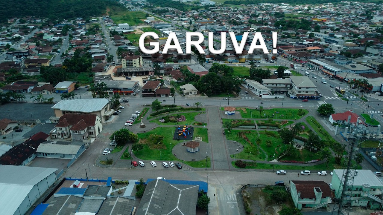 Garuva em Foco (litoral de Santa Catarina): Hist&oacute;ria, Ind&uacute;stria e Belezas em um Sobrevoo Incr&iacute;vel!