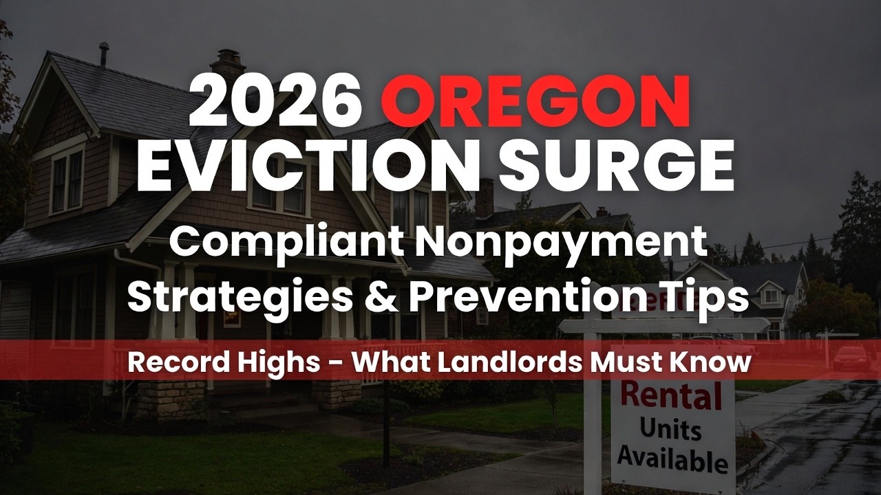 2026 Oregon Eviction Surge - Compliant Nonpayment Tips