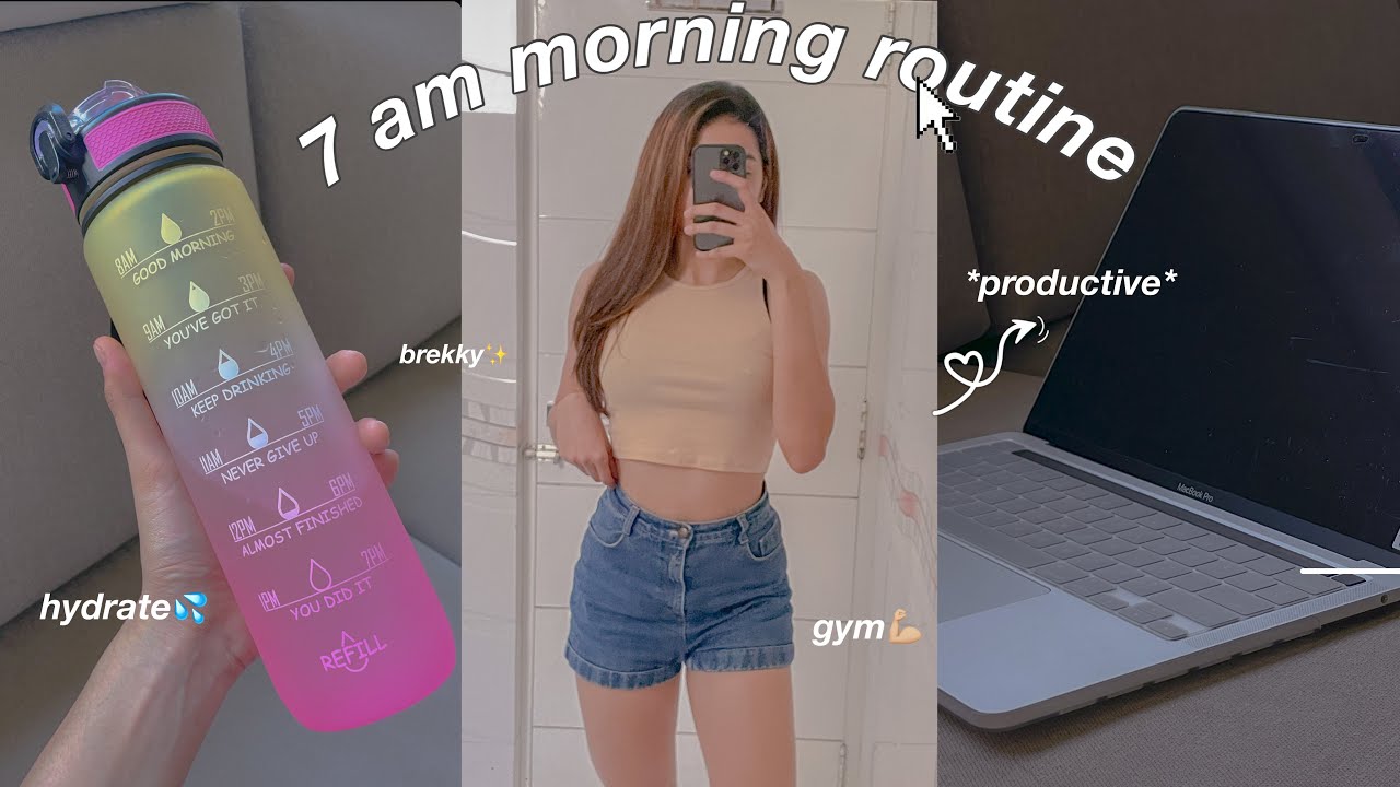 my productive* 7 AM morning routine 2021🌸 | nishkabhura