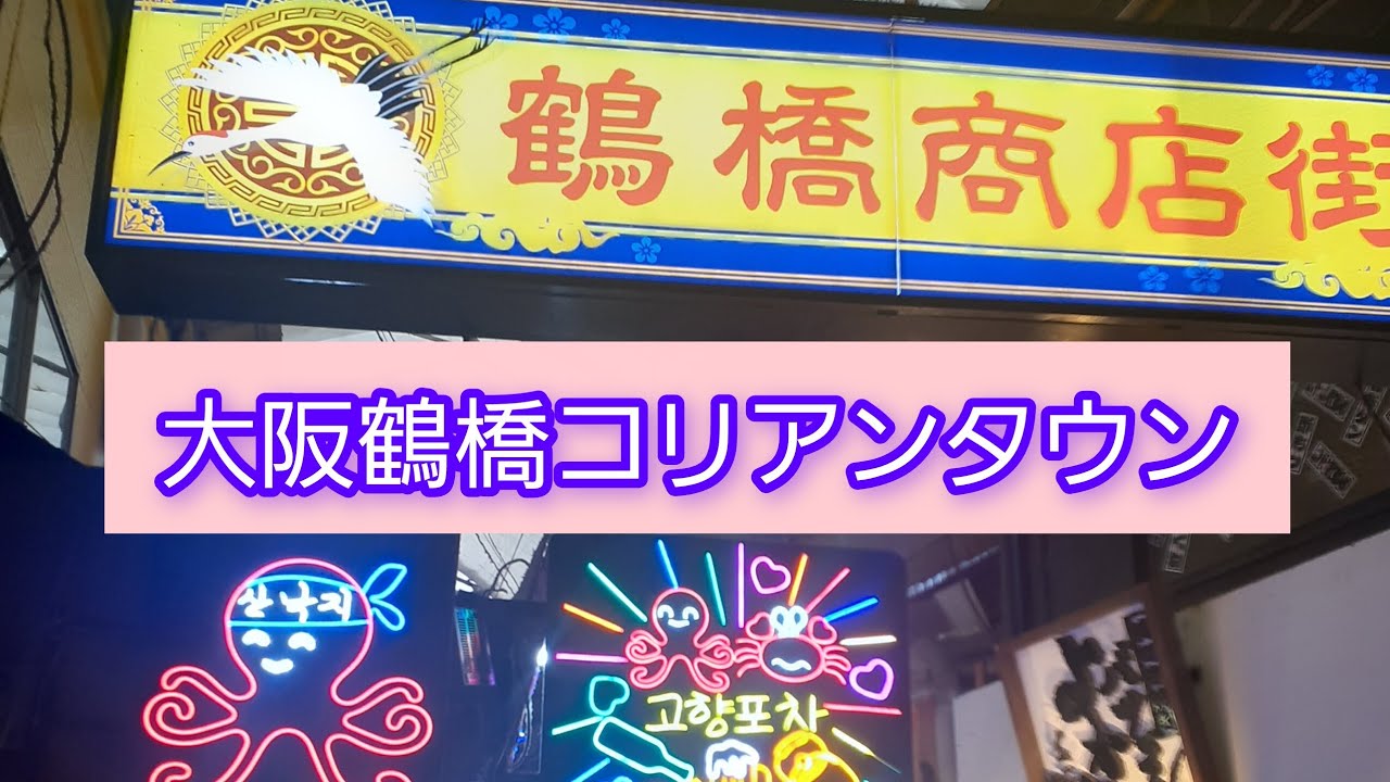 大阪鶴橋コリアンタウン食べ歩き‼️#グルメ#大阪