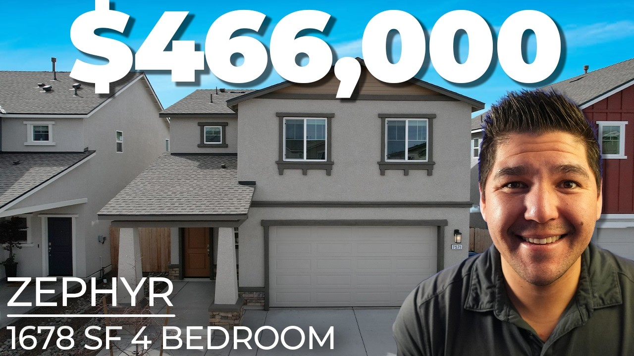 ALMOST New Home in Reno NV | Move in READY Zephr at Canyon Crossing DR Horton | Moving to Reno NV