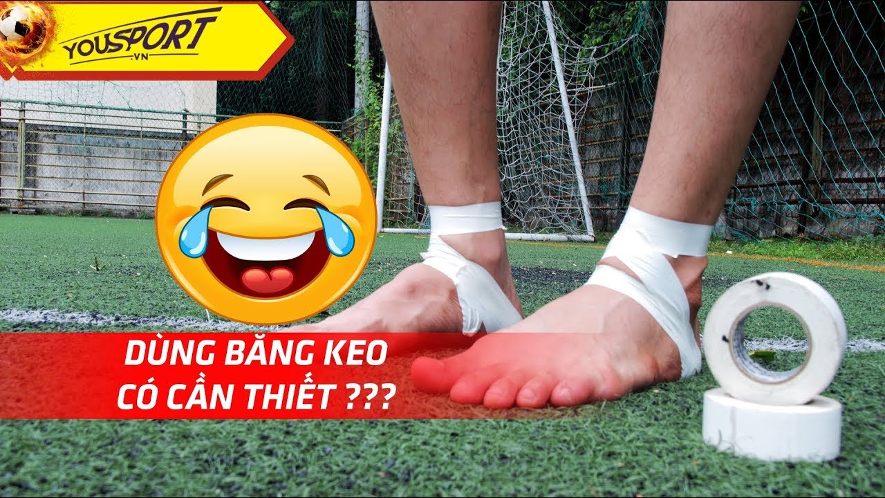 Tại sao nên sử dụng băng keo thể thao khi chơi bóng?