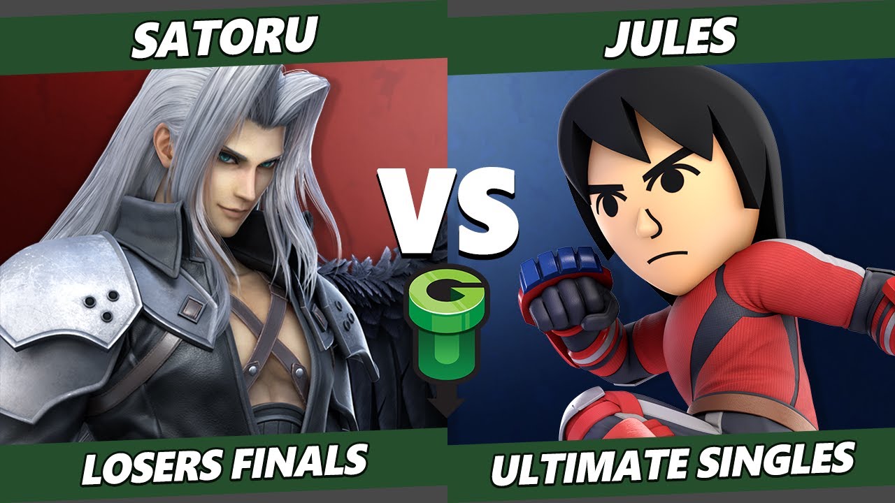 Game Underground Losers Finals - satoru (Sephiroth) Vs. Jules (Mii Brawler) SSBU Ultimate Tournament