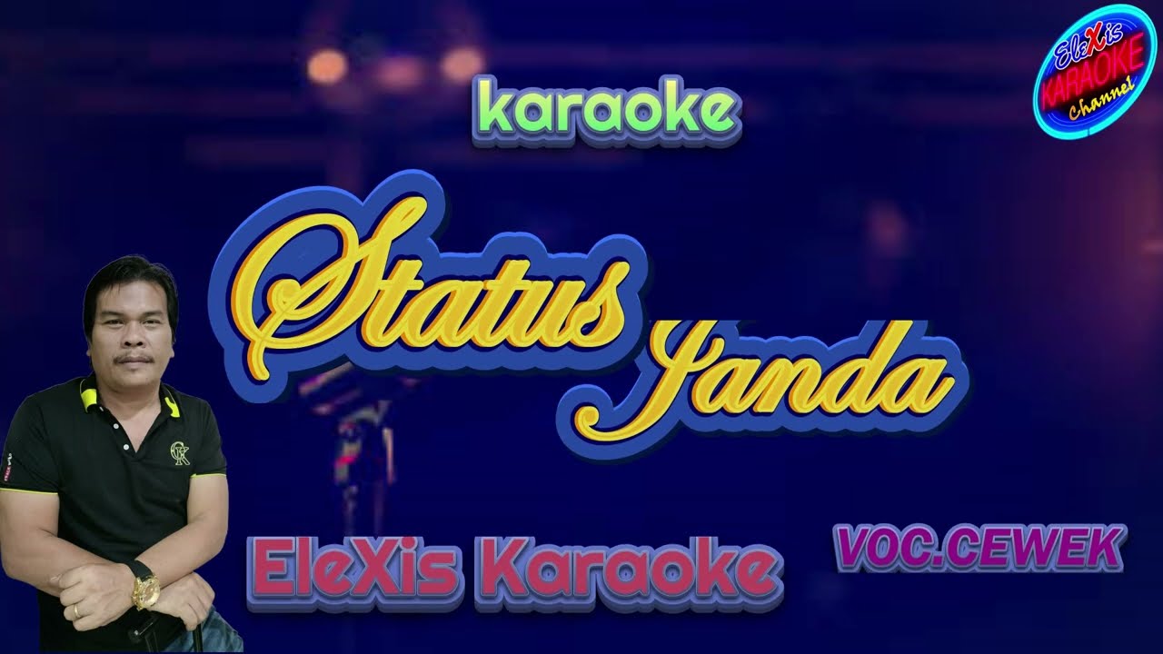 STATUS JANDA [ KARAOKE ] |Voc.CEWEK | Cipt. CHANDRA ADI PUTRA PASARIBU