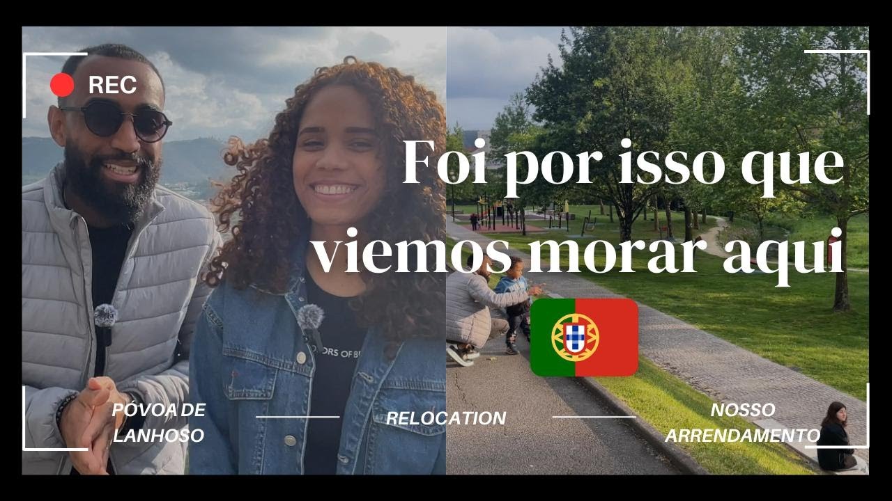 COMO É MORAR EM PÓVOA DE LANHOSO? TOUR PELA CIDADE