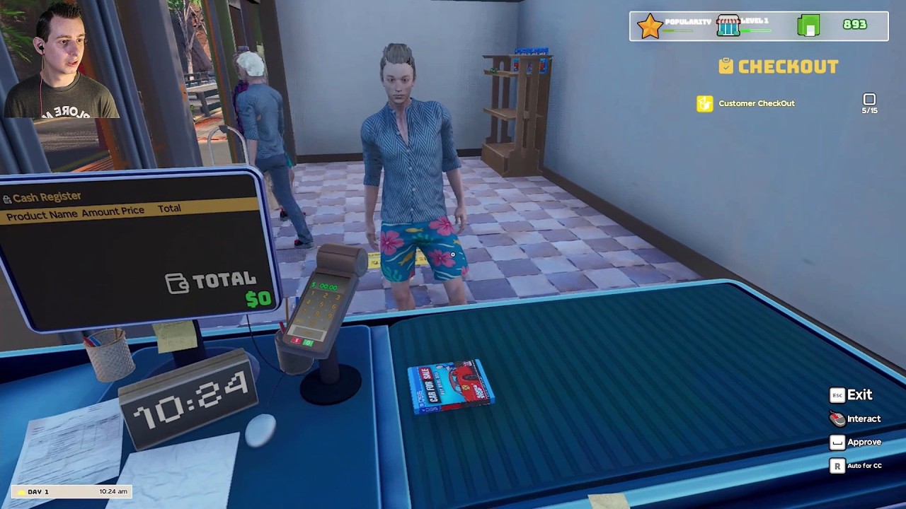 ОТКРЫТИЕ МАГАЗИНА ЯПОНСКИХ ИГР! | Gamer Stop Simulator, часть 1