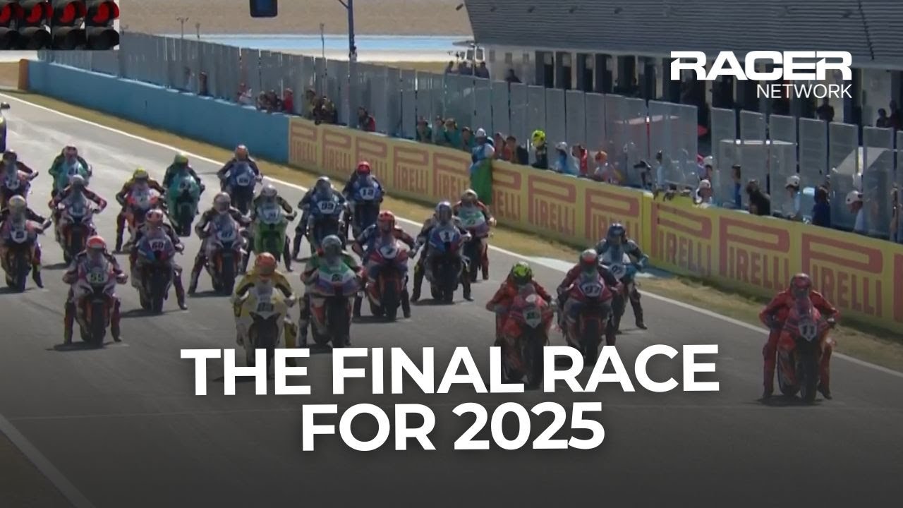 Первые 5 кругов 12-го раунда World Superbike, гонка 2 | Circuito de Jerez