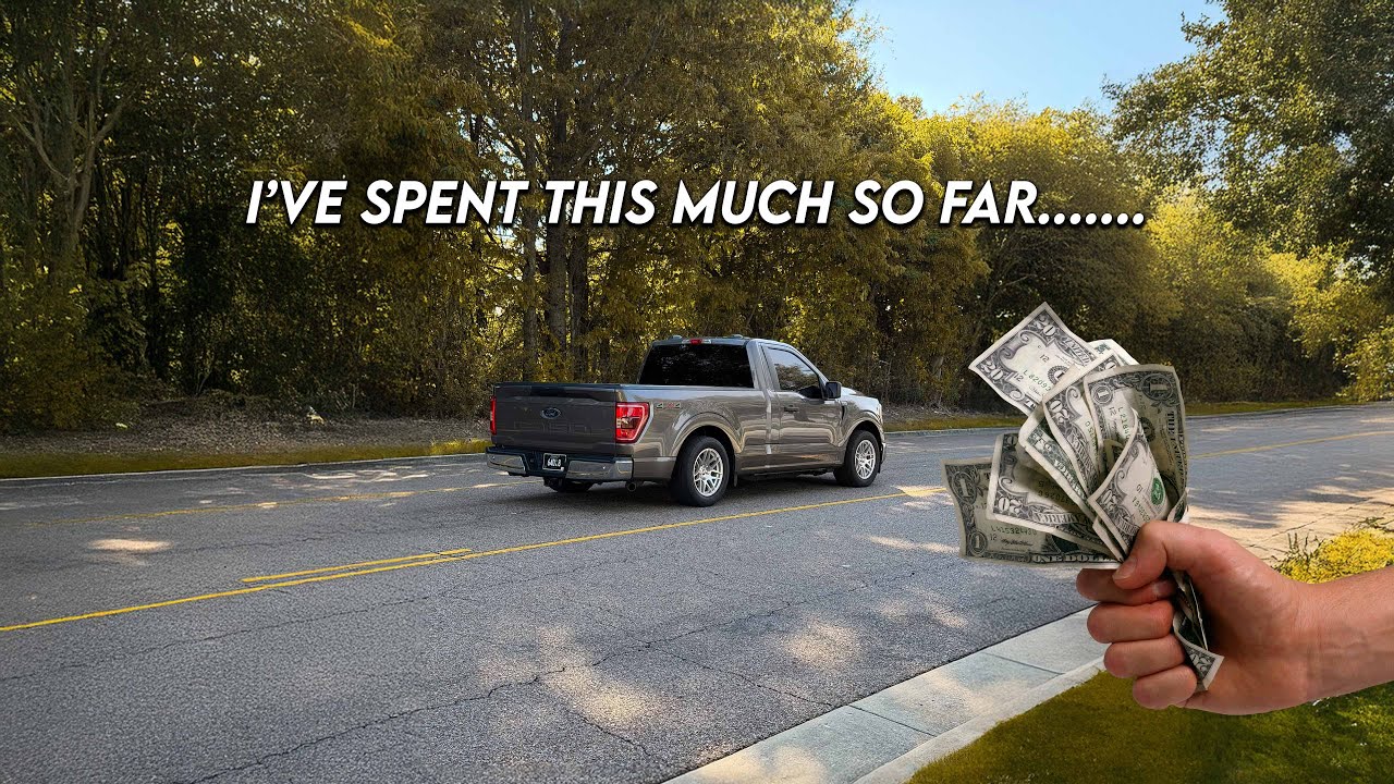 Я потратил столько-то на доработки своего заниженного Ford F150 (больше, чем я думал...)