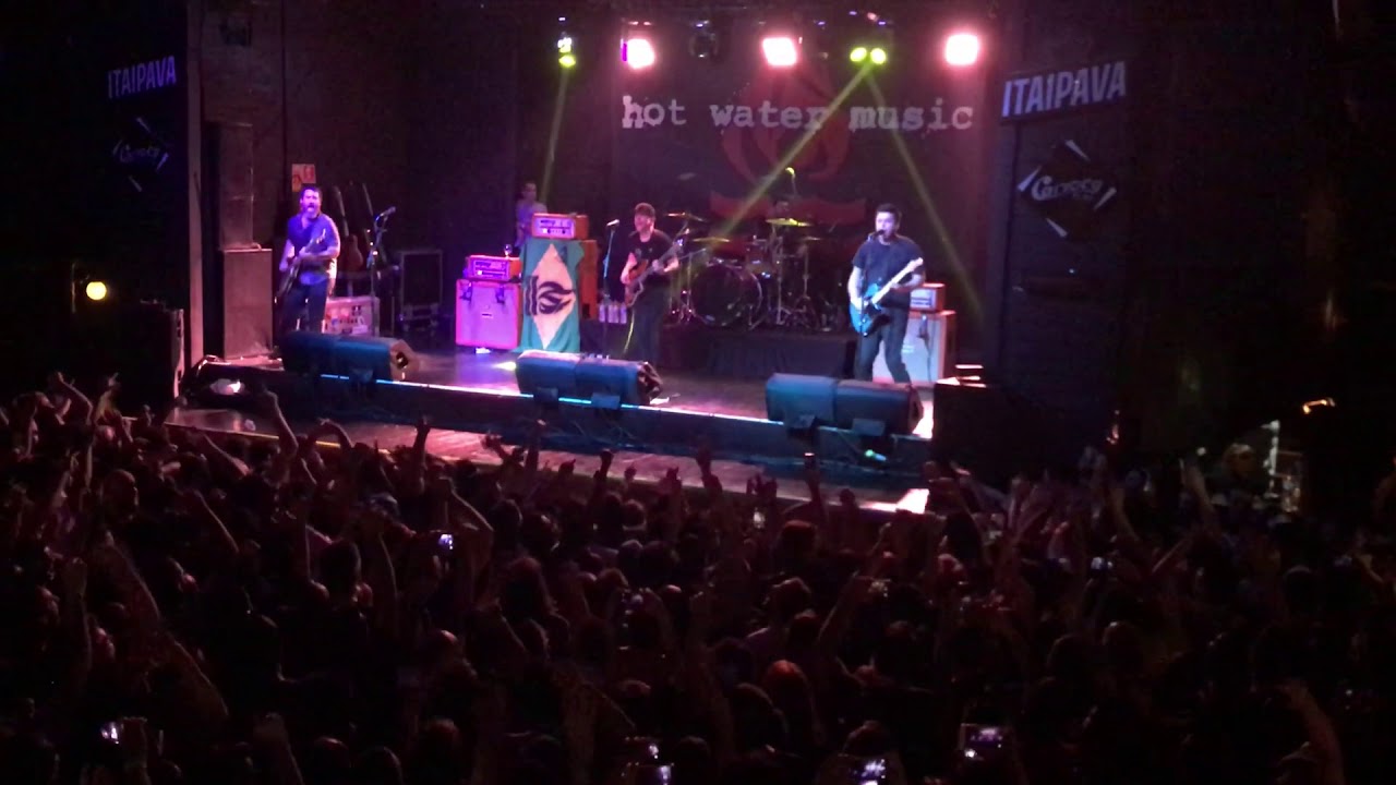 HOT WATER MUSIC - Trusty Chords @ SAO PAULO (DECEMBER 2, 2017)