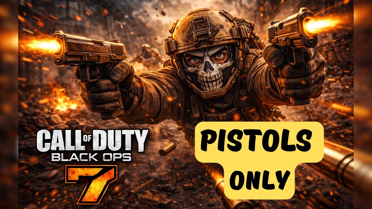Pistols Only... Because I Hate Myself: Call of Duty Black Ops 7