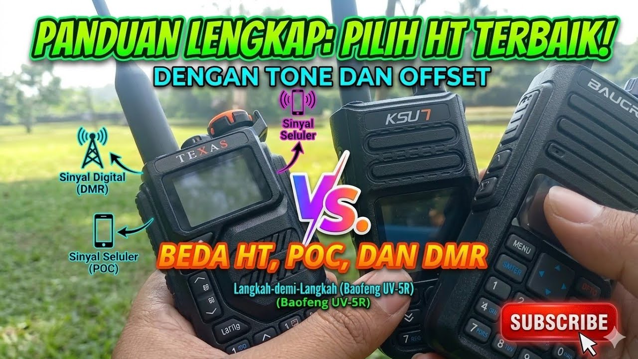 Beda HT DMR dan HT POC