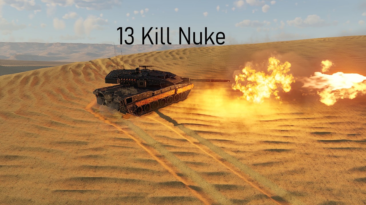 War Thunder - 13 Kill Nuke - 2A7V
