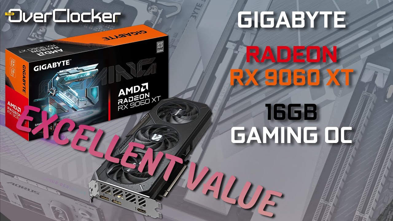 Gigabyte Radeon RX 9060XT 16 ГБ Gaming OC — невероятное соотношение цены и качества
