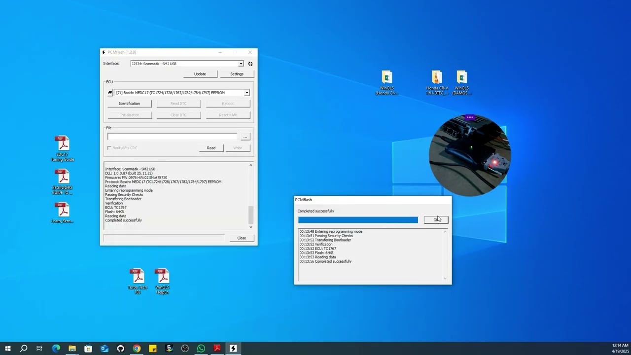 MAHINDRA EDC17C55 READING SM2 PRO ( PCMFLASH 1.2 )