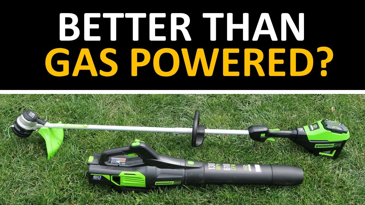 Is this Electric Trimmer and Blower Better than Gas? + Greenworks Pro 60V Trimmer & Blower Review