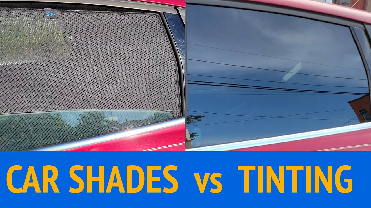 Custom Car Window Shades vs Window Tinting: Comparison and review