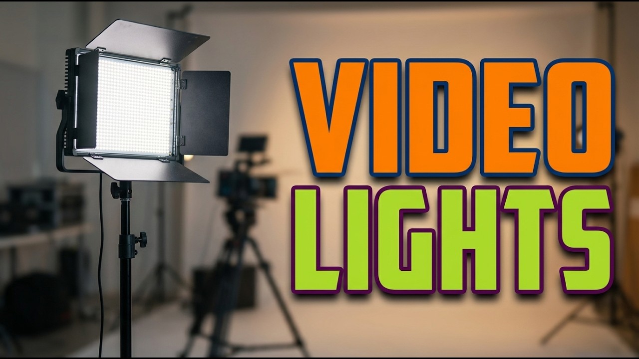 TOP 5 Best Video Light Kits 2026