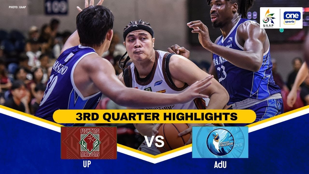 UP vs AdU | 3RD QUARTER HIGHLIGHTS | UAAP SEASON 88 MEN&rsquo;S BASKETBALL ROUND 2 | NOV. 16, 2025