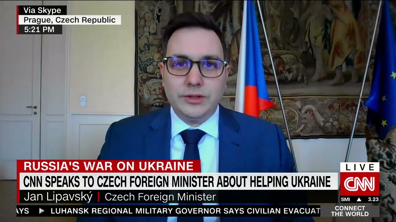 CNN speaks to Czech Foreign Minister Jan Lipavsk&yacute; about helping Ukraine