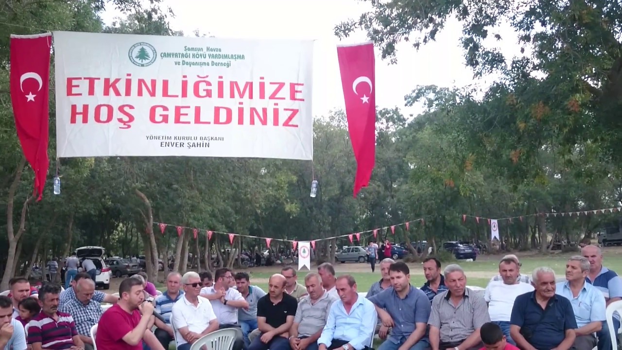SAMSUN HAVZA ÇAMYATAĞI KÖYÜ DERNEĞİ PİKNİK 2017 BAŞLANGIÇ 3