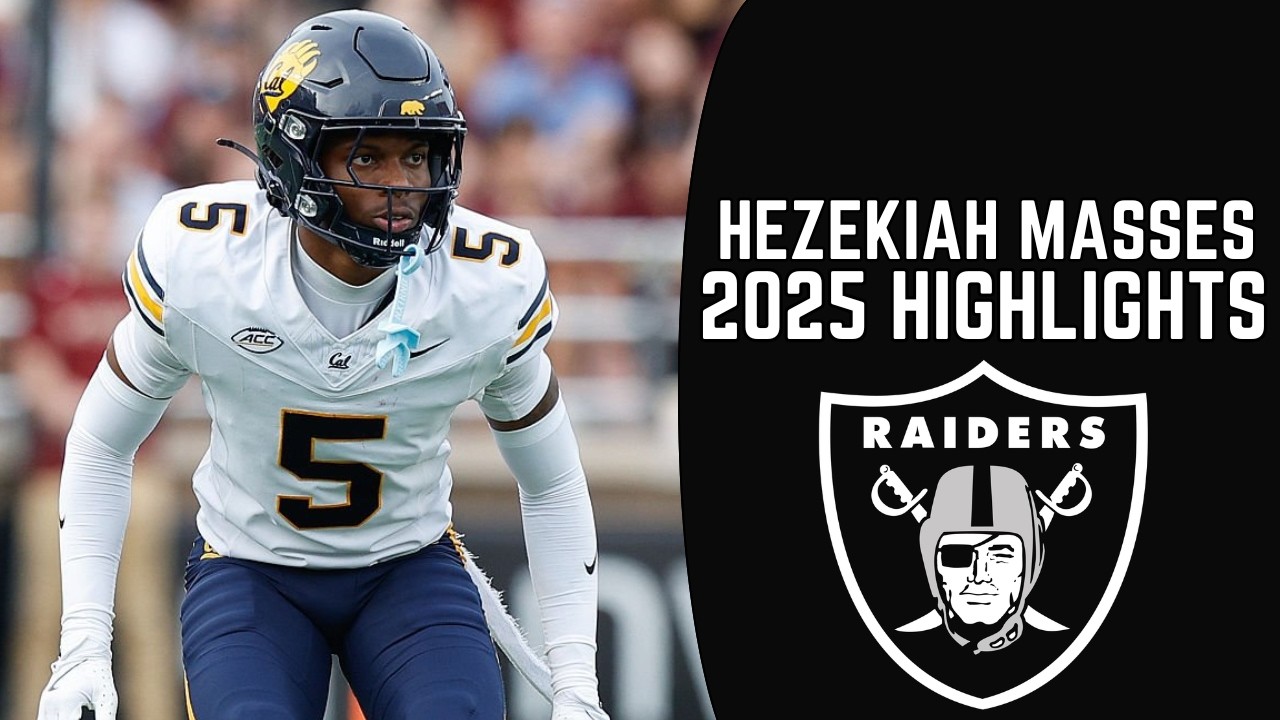 Hezekiah Masses Highlights 🔥 | Welcome to the Raiders