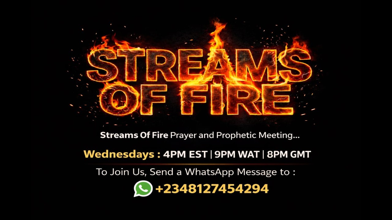 Streams of Fire Prayer & Prophetic Meeting