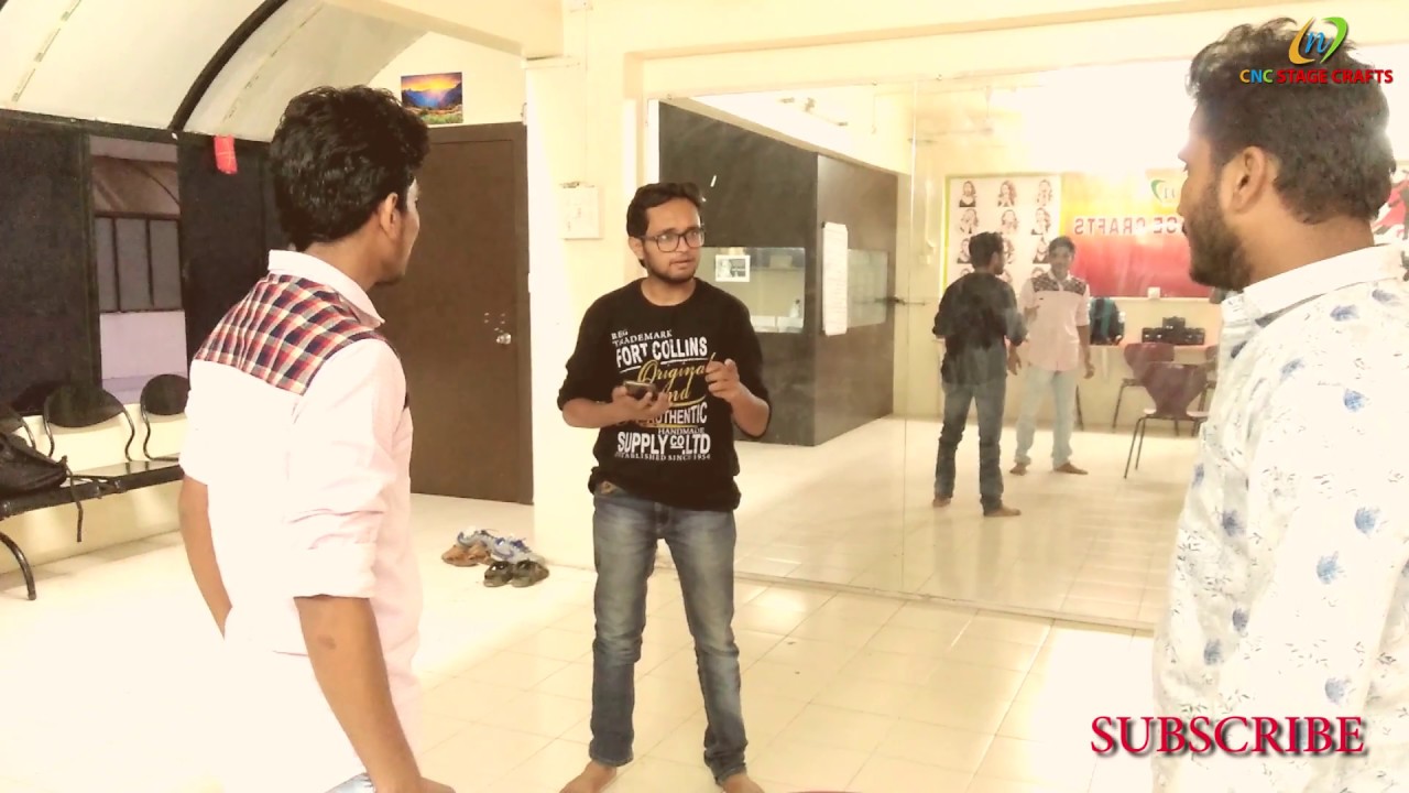 Acting class in pune - Student Practice -