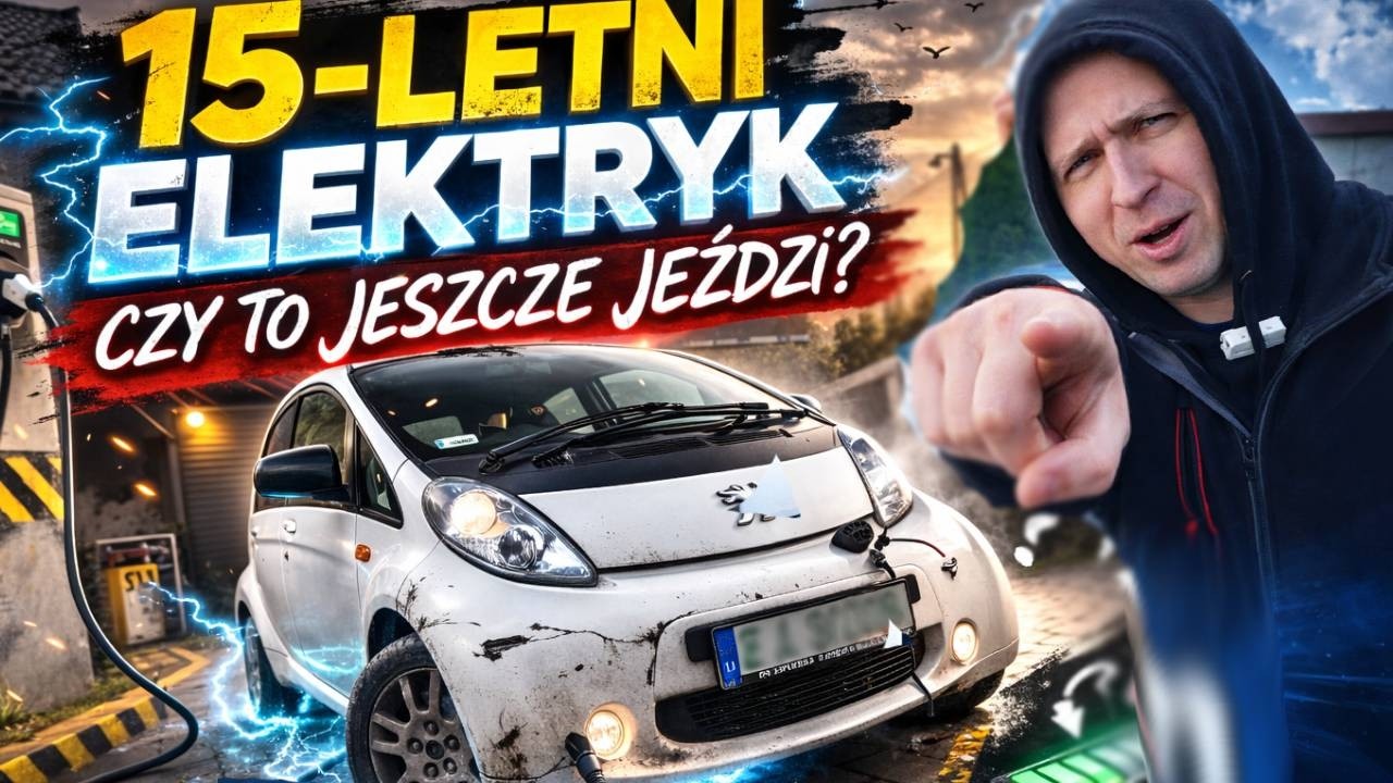 15- LETNI ELEKTRYK! PEUGEOT ION! CZY TO JESZCZE JEŹDZI?
