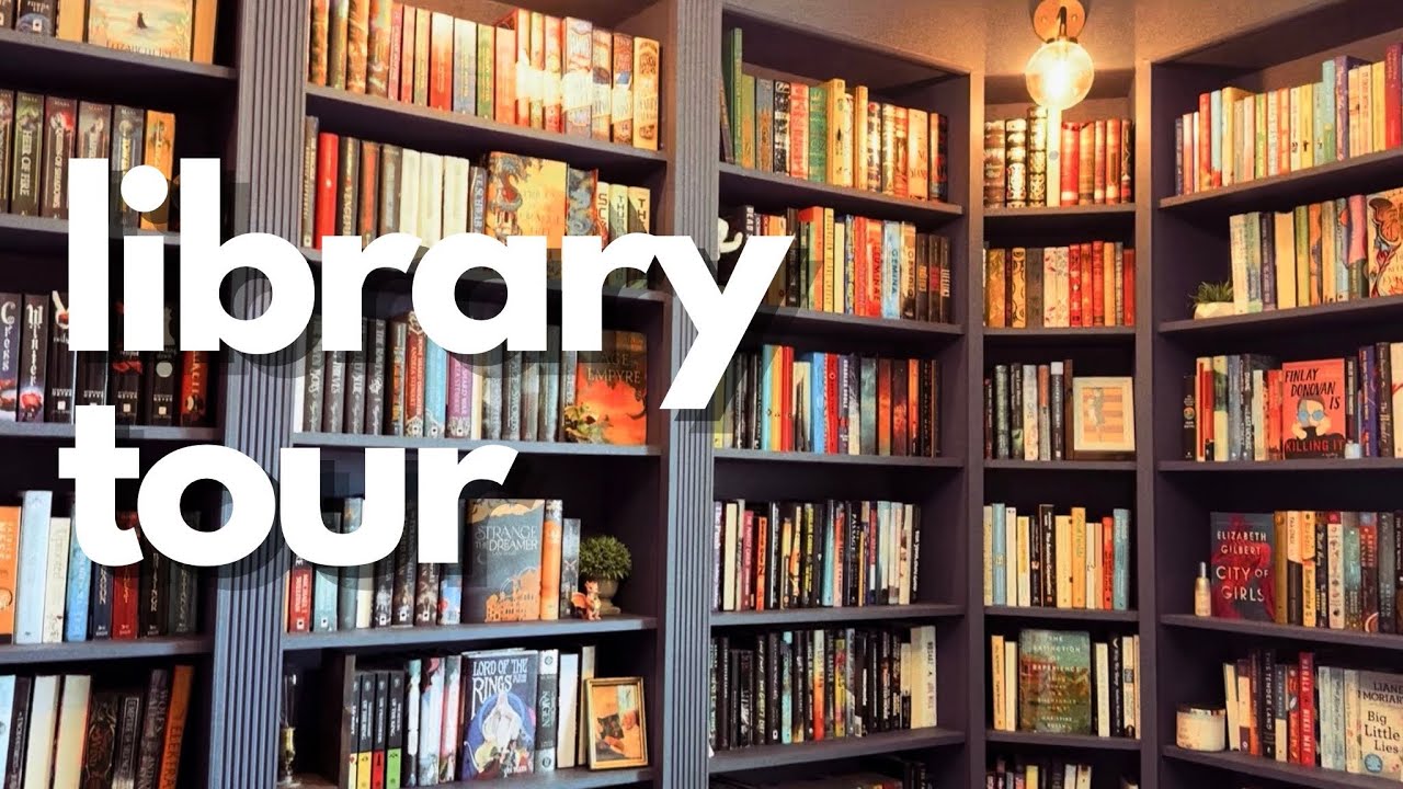 2026 library / bookshelf tour