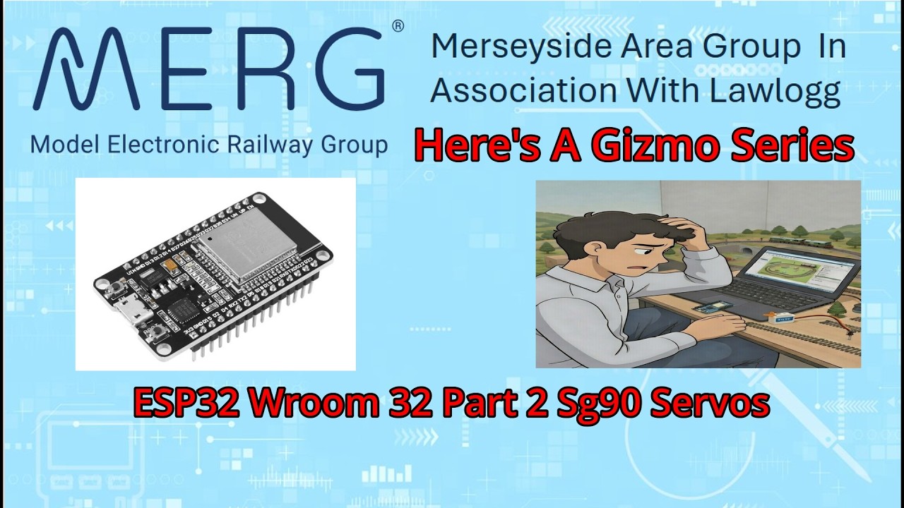 Here's A Gizmo ESP32 Wroom 32 Part 2 Sg90 Servo Basics