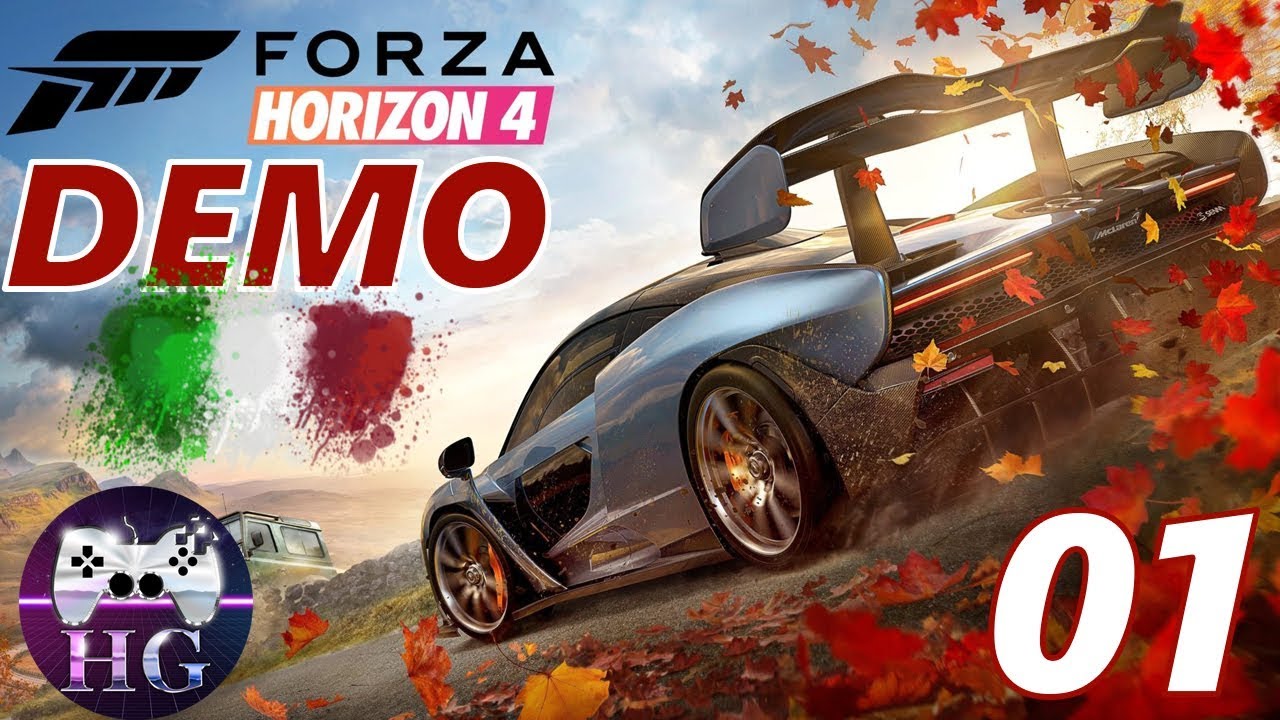ITA - Forza Horizon 4 DEMO - 01 Prooooooviamolo. Gameplay