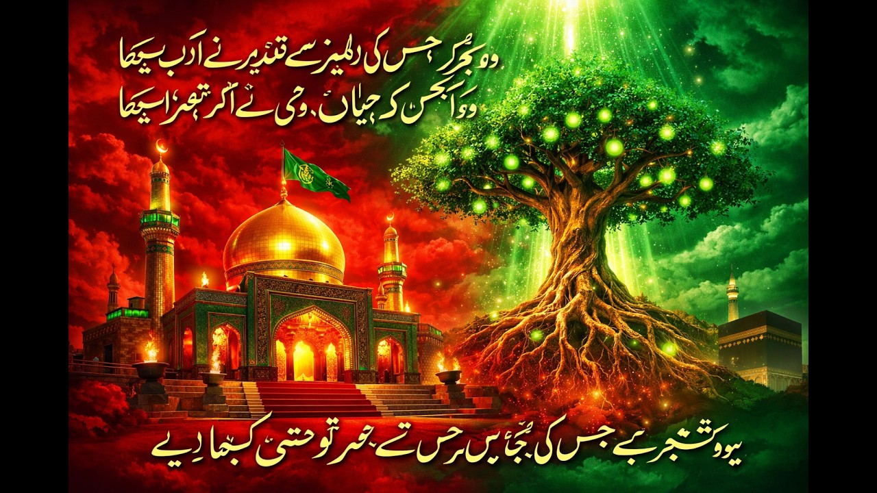 وہ گھر کہ جس کی دہلیز سے تقدیر نے ادب سی