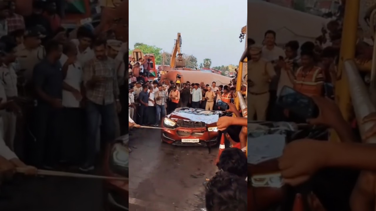 BMW Oil Tanker Accident! 😱