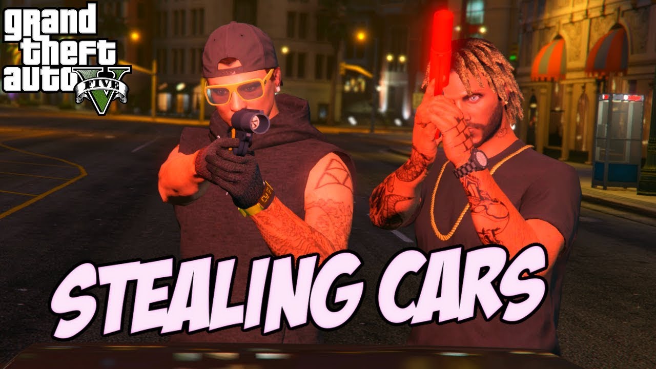 GTA 5 STEALING CARS (SKIT)