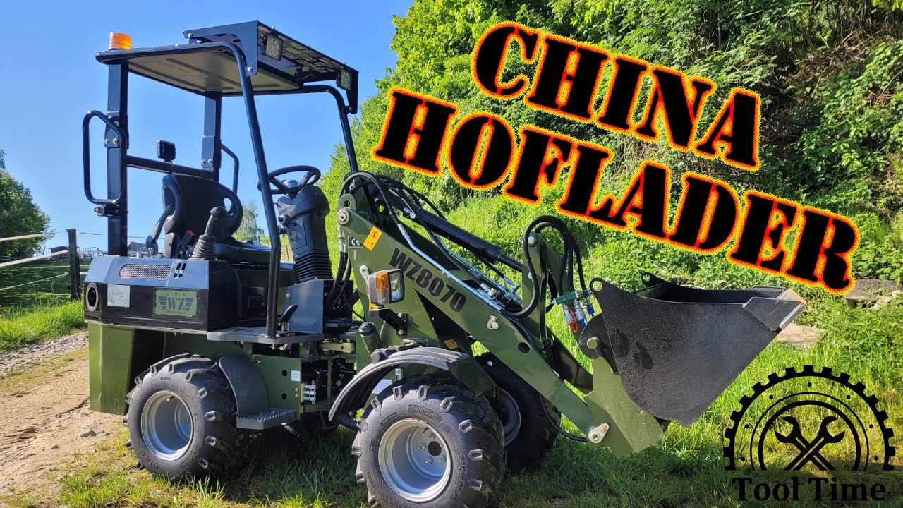 China Hoflader Vorstellung, Test, Fakten, was steckt drinnen in dem kleinen Radlader. WZ-8070