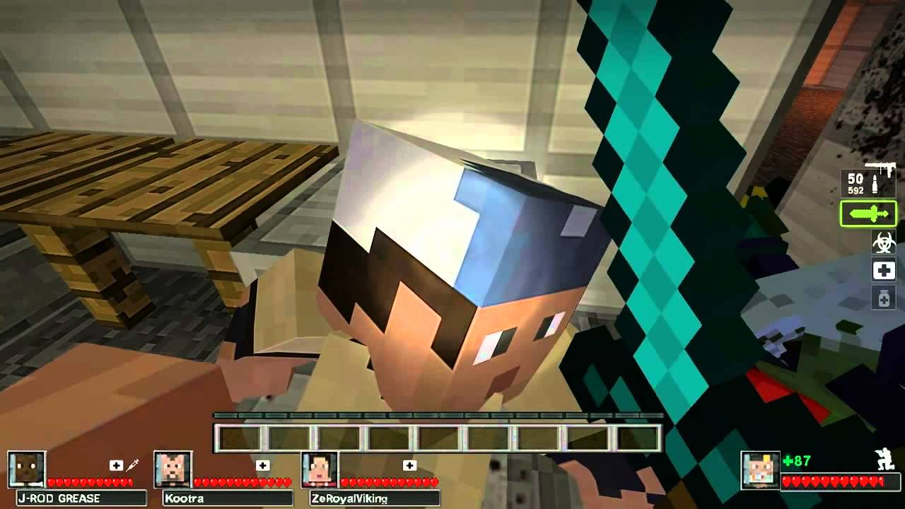 LEFT 4 DEAD 2 COSTOM MAP:  DEATHCRAFT Ft. MrClaymoar + Map Download