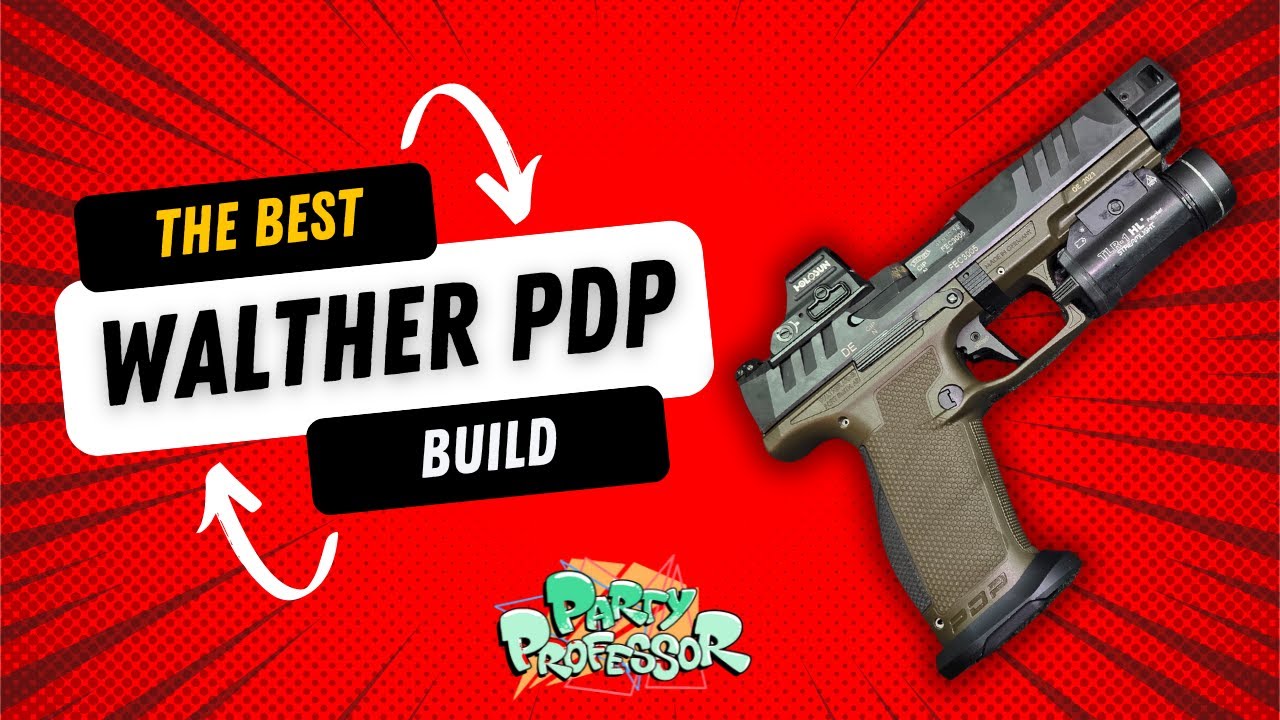 The perfect Walther PDP Mods?  This thing shoots FLAT!