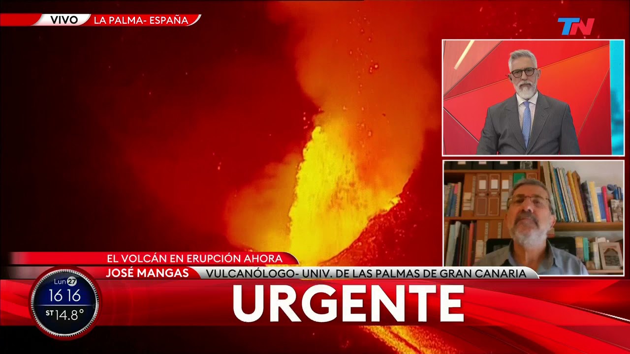 ULPGC.- Entrevista al catedrático José Mangas en TN Argentina