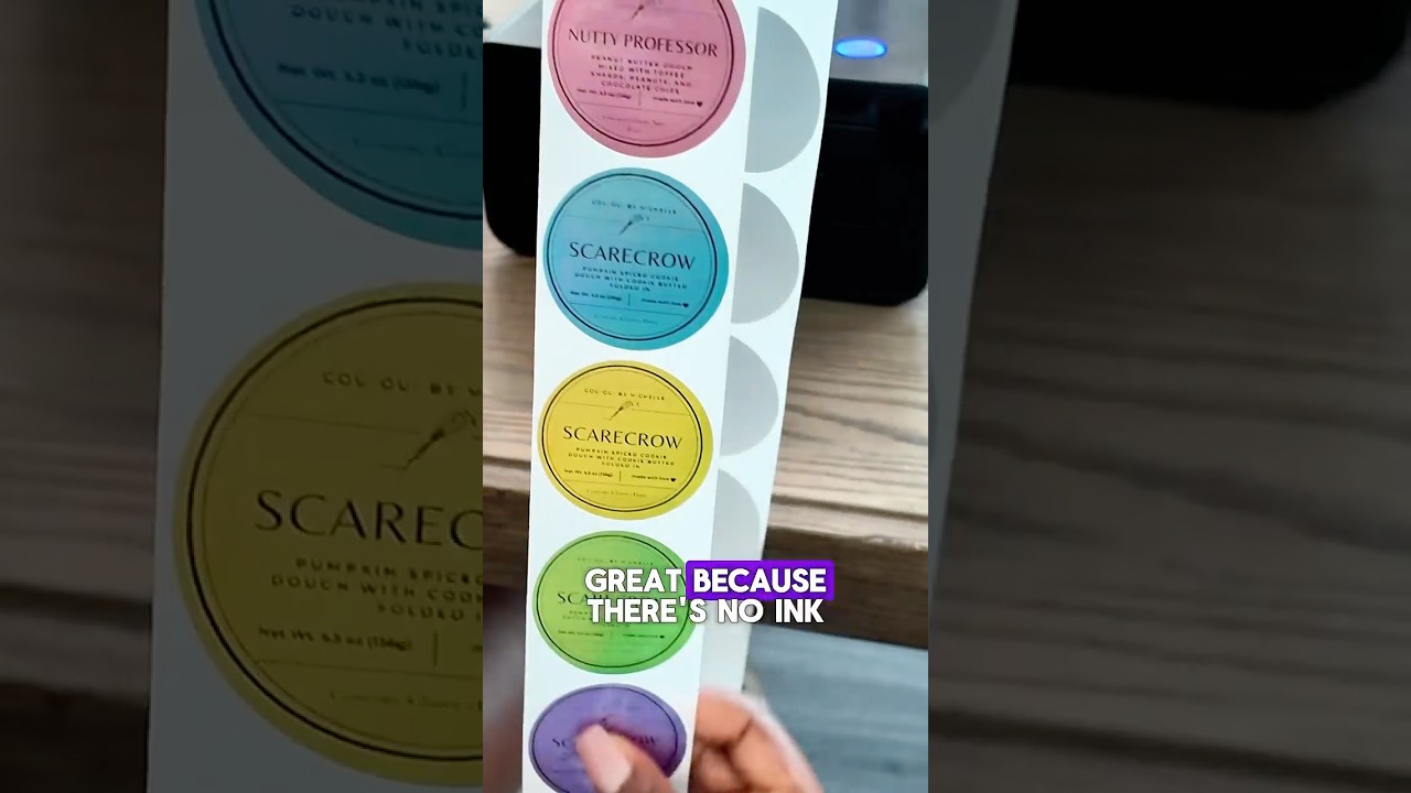 DIY Bakery Labels with a Thermal Printer | Small Business Hack 🍪
